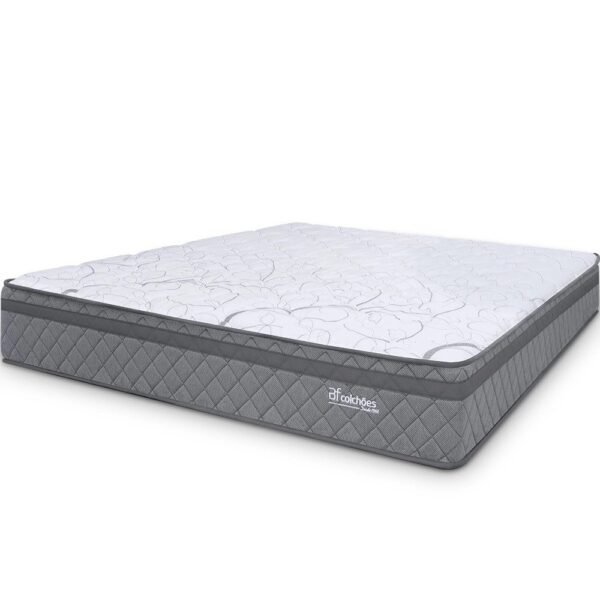 Colchão Casal Espuma D45 Extra Firme Ortopédico Antialérgico Certificado 138x188x24cm - bf Colchões