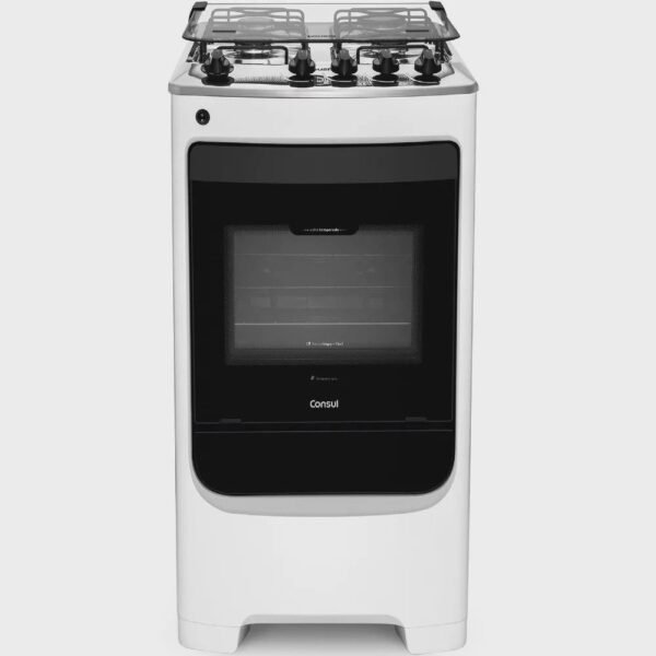 Fogão Consul 4 Bocas Branco Com Acendimento Automático